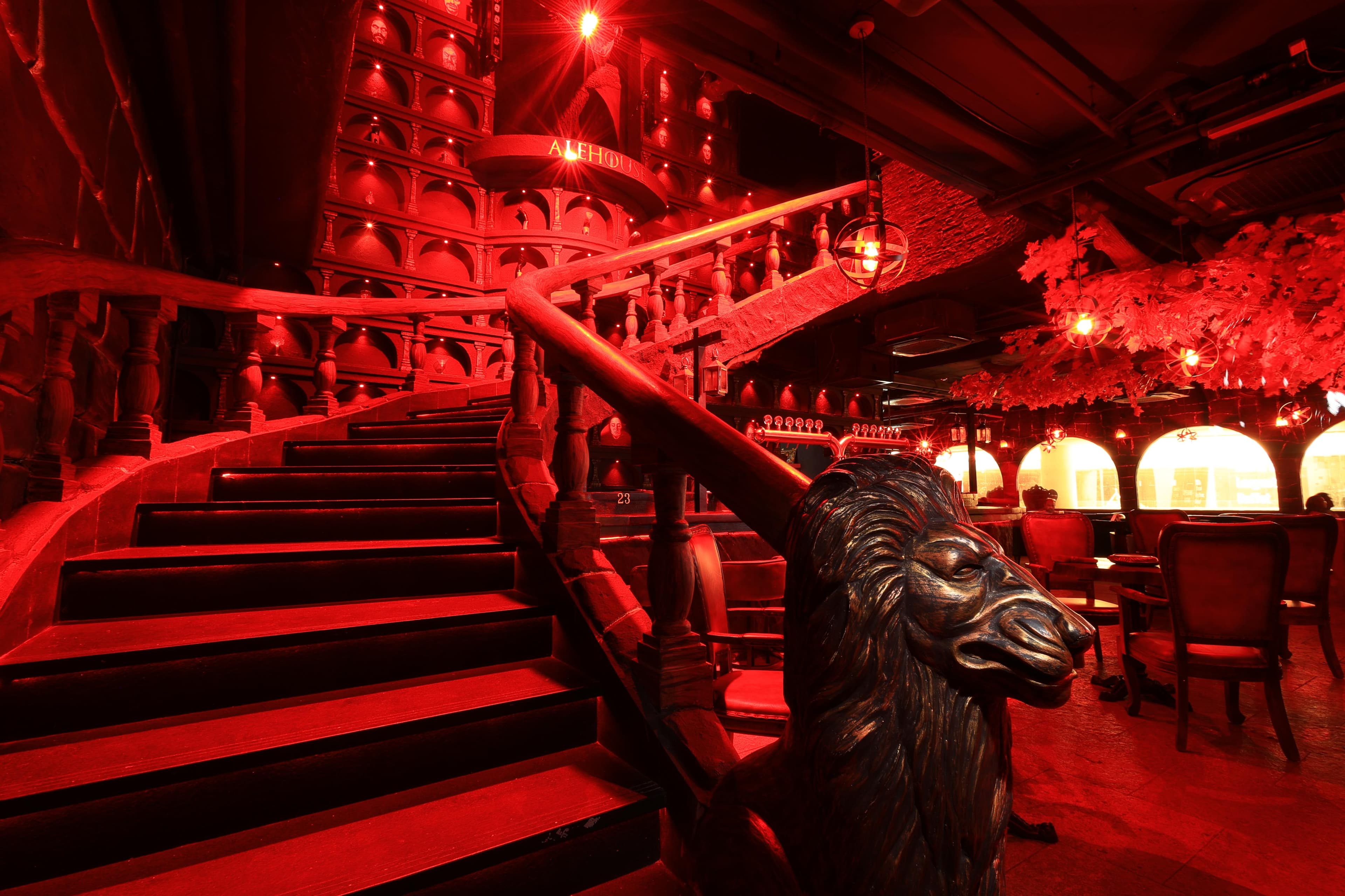 AleHouse night lights